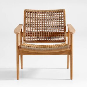Outdoor Wooden Accent Chair